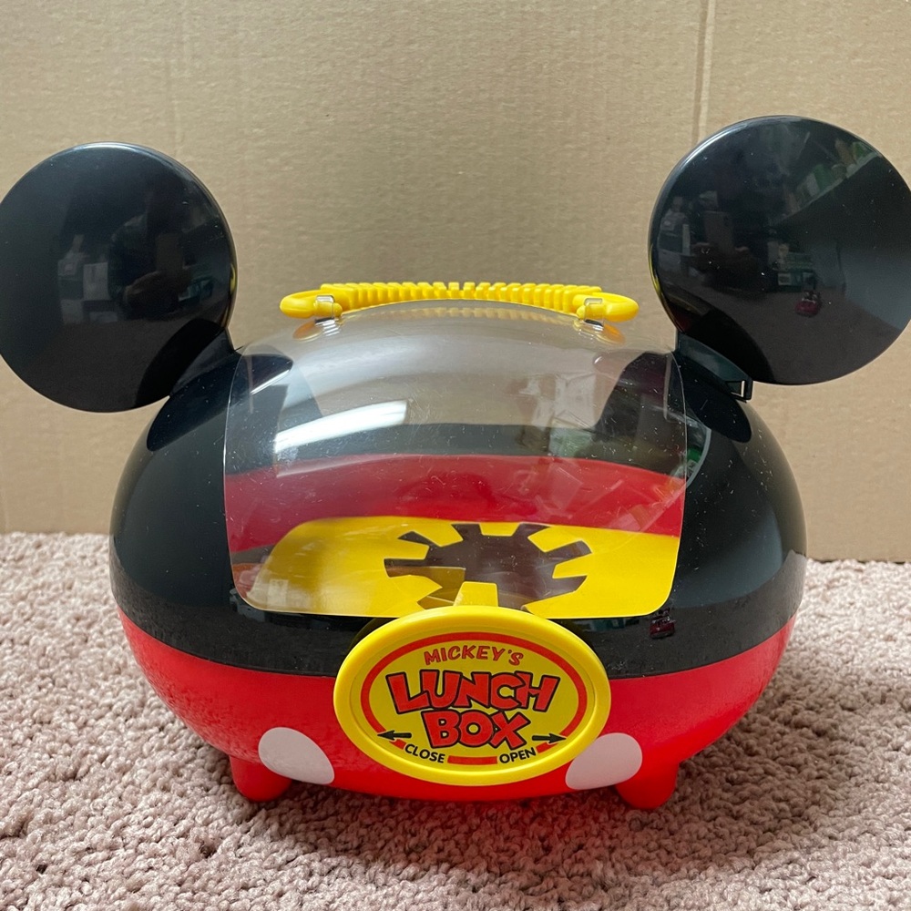 Disney Mickey Mouse Lunch Box - Red and Black